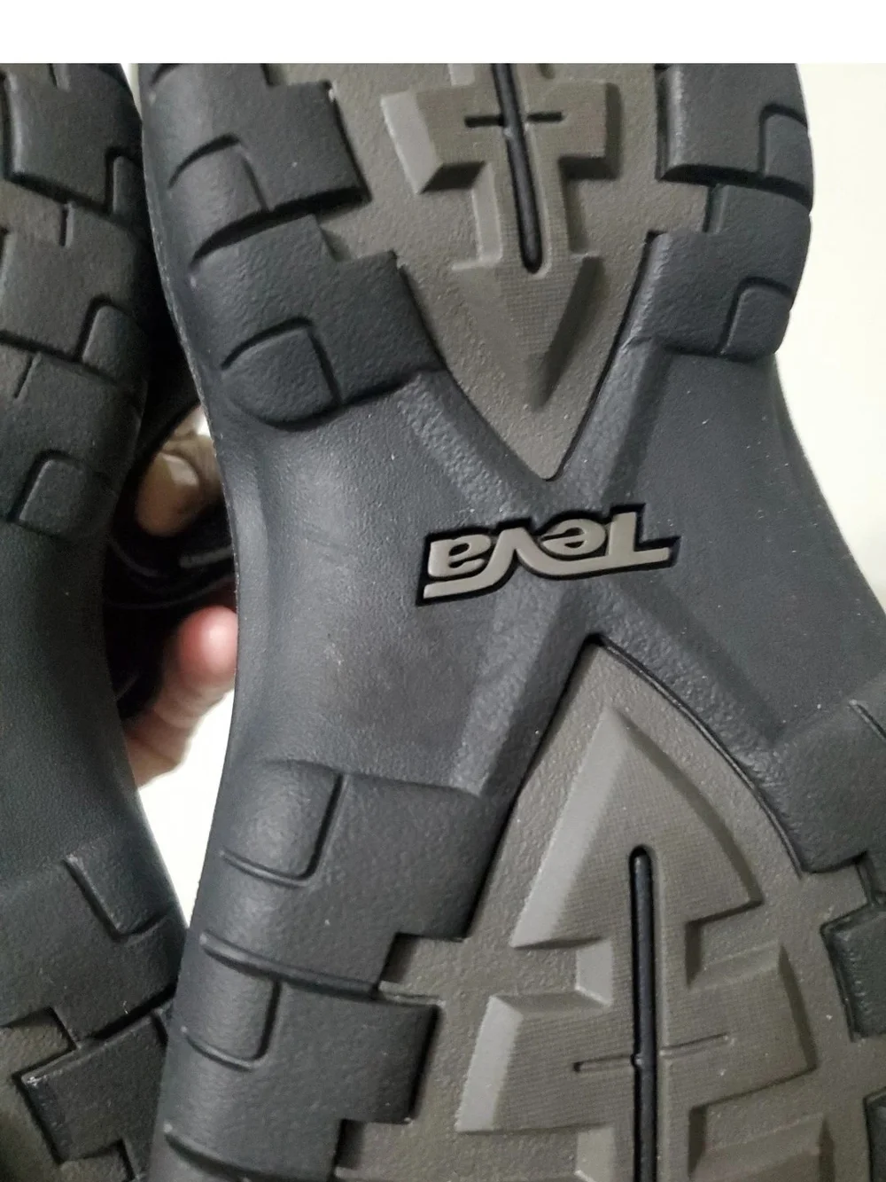Teva Men's Black and Gray Outdoor Sport Sandals